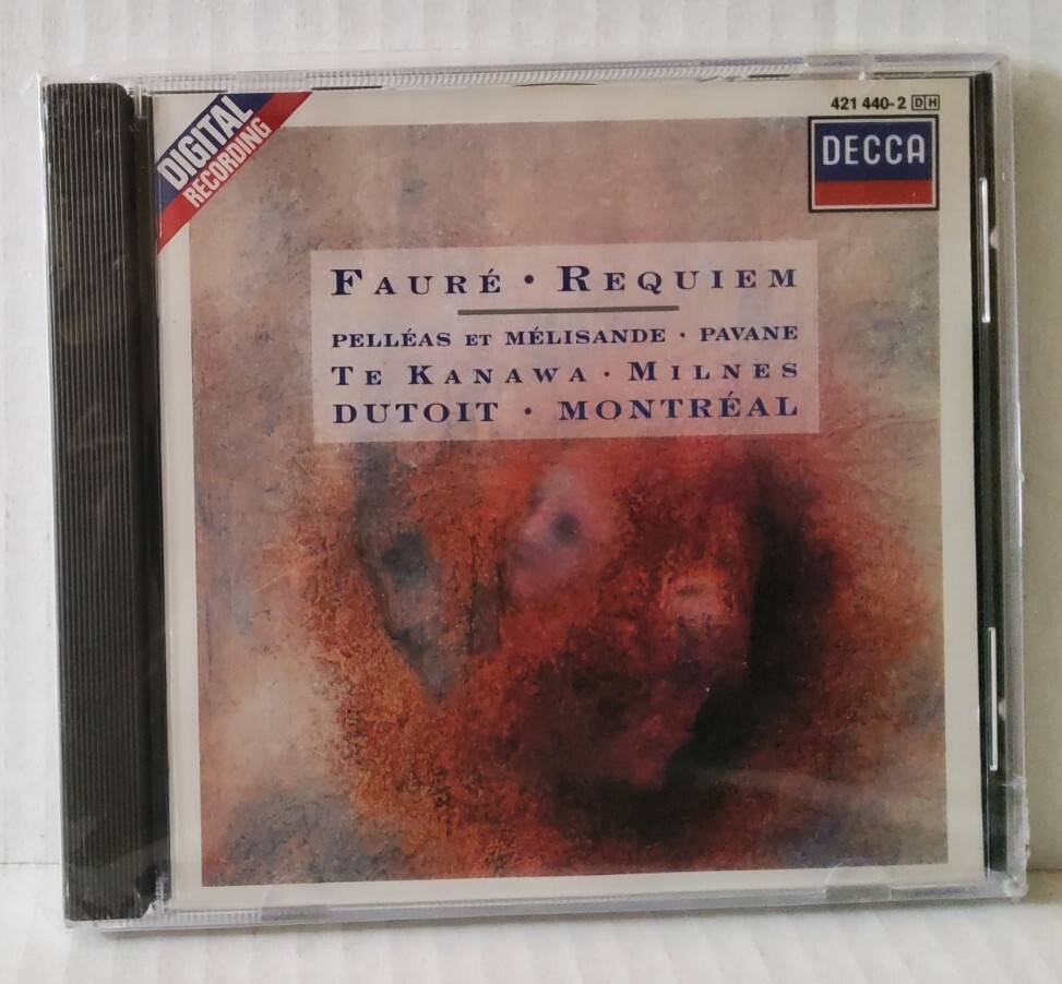 Fauré - Requiem • Pelléas Et Mélisande • Pavane. Dutoit. West Germany 1988 Decca 421 440-2 Fauré - Requiem • Pelléas Et Mélisande • Pavane. Dutoit. West Germany 1988 Decca 421 440-2