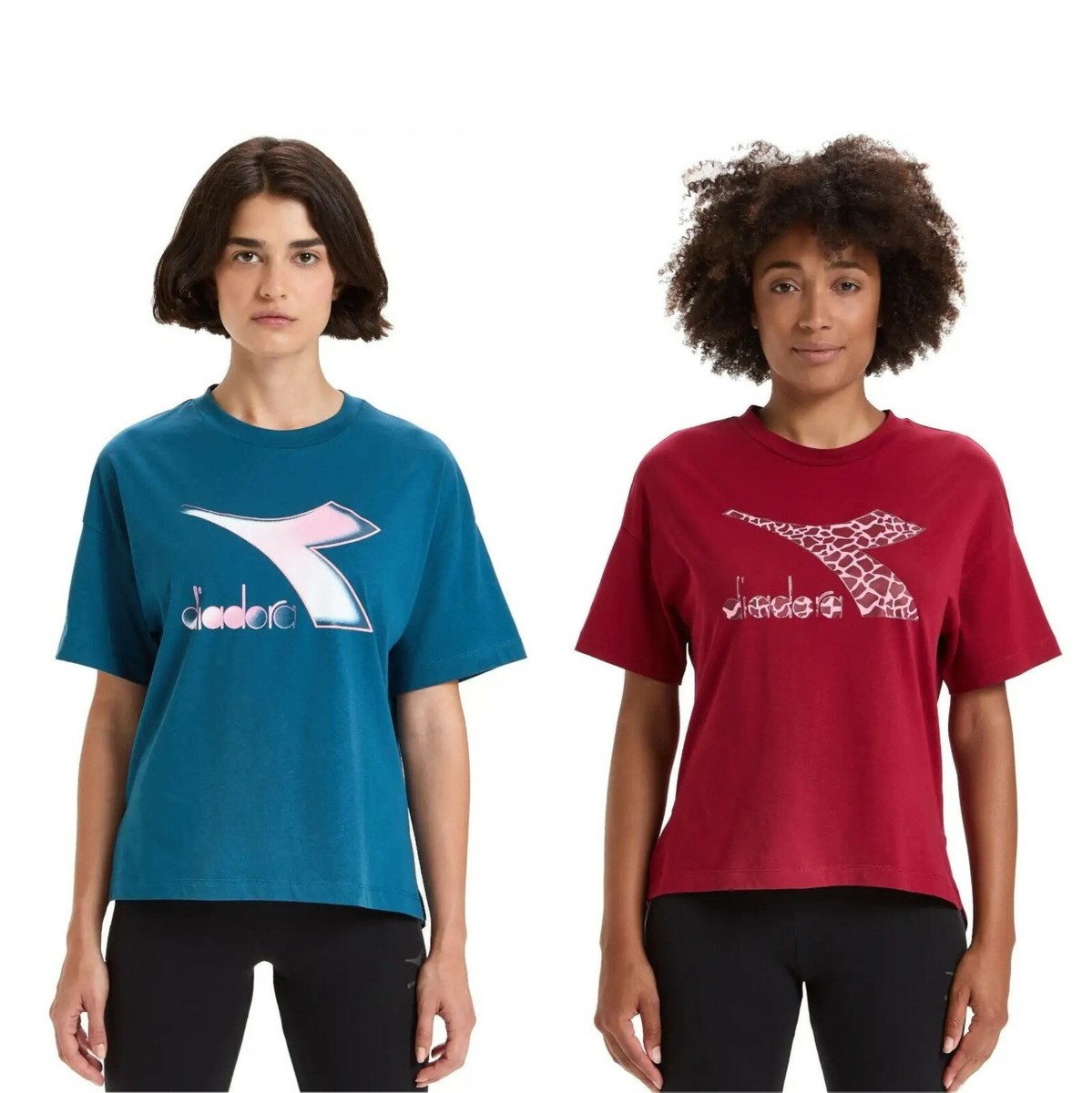 Women's T-shirt Diadora Short Sleeve Shirt SS Lush 177783 | eBay