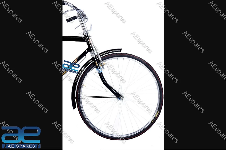 Roadster Fahrrad Stadtbike Ein Gang Schwarz Für Erwachsene GEC - Bild 3 von 4