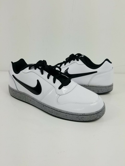nike ebernon black and white
