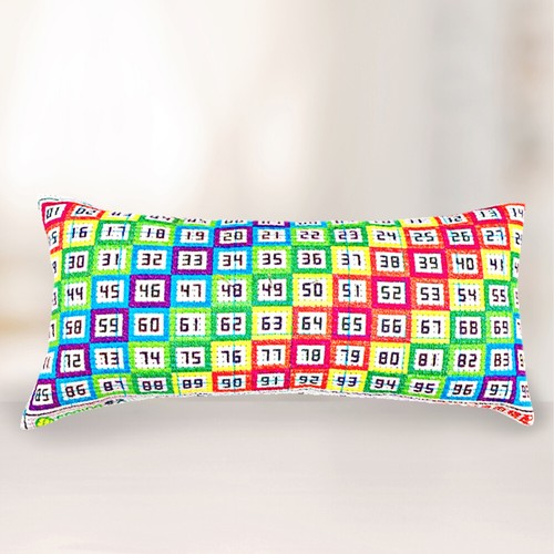 Number 1-98 Pin Holder Tools Colorful Needle Inserting Holder Rainbow DIY Crafts