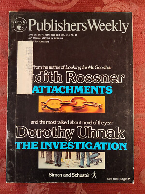 Rare PUBLISHERS WEEKLY Magazine June 20 1977 Billy Graham