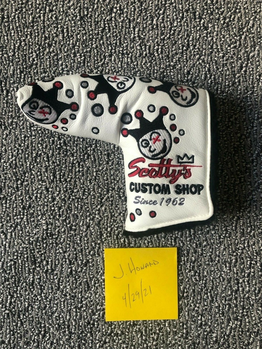 SCOTTY CAMERON JACKPOT JOHNNY CUSTOM SHOP BLUE PUTTER COVER