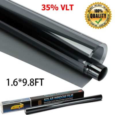 Uncut Window Tint Roll 15% VLT Film Heat Reduce One Way Mirror For Home