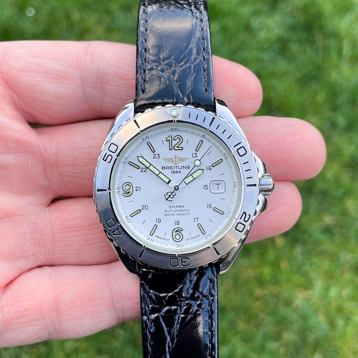 Breitling Shark Ref: A17605 Automatic 42 mm 1990 Steel