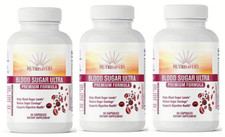 Blood Sugar Support 180 Caps  Diabetic Vitamins, Weight  Glucose Control