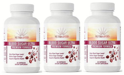 Blood Sugar Support 180 Caps | Diabetic Vitamins, Weight & Glucose Control