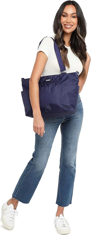 Baggallini Essential Laptop Tote Cadet Navy  - Image 2 of 4