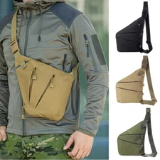 Small Sling Bag for Men Tactical Waterproof Utility EDC Crossbody Chest Bag