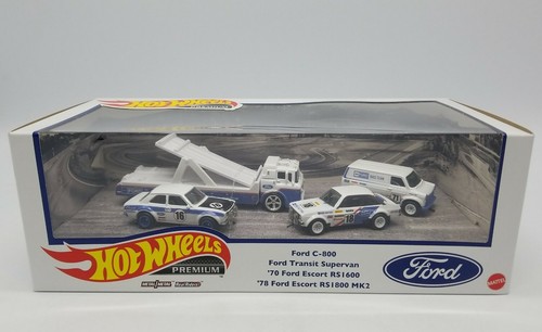 Hot Wheels FORD RACE TEAM 4-Vehicle 