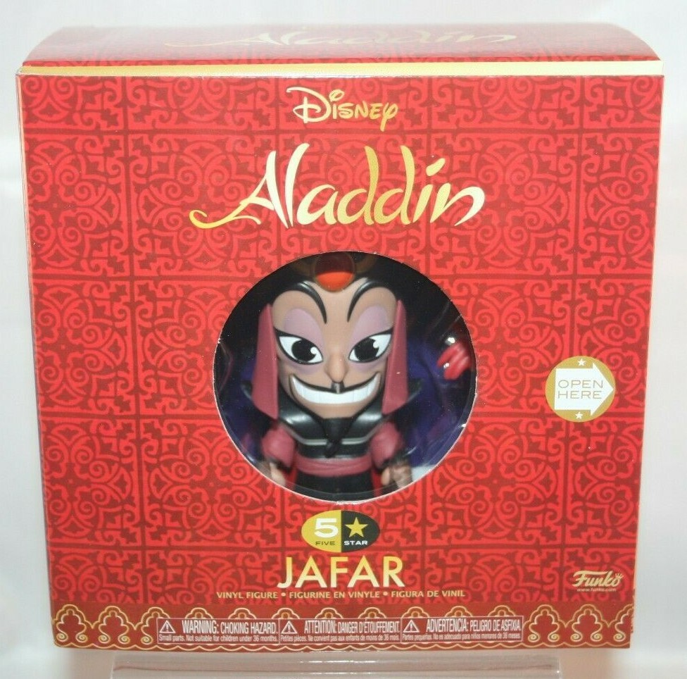 Funko Disney Aladdin Jafar Vinyl Figure 5 Five Star Collectible Z2 For Sale Online Ebay