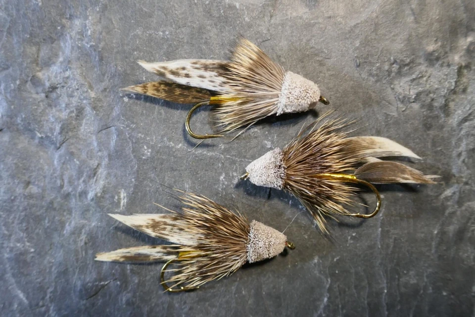 3 St. MUDDLER-MINNOW Streamer Bach-Regenbogen-Forelle Saibling Döbel Barsch Top - Bild 1 von 1