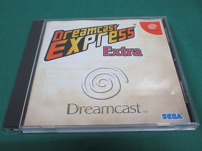 SEGA DreamCast --Dreamcast Express Extra-- DC. JAPAN. GAME. Work