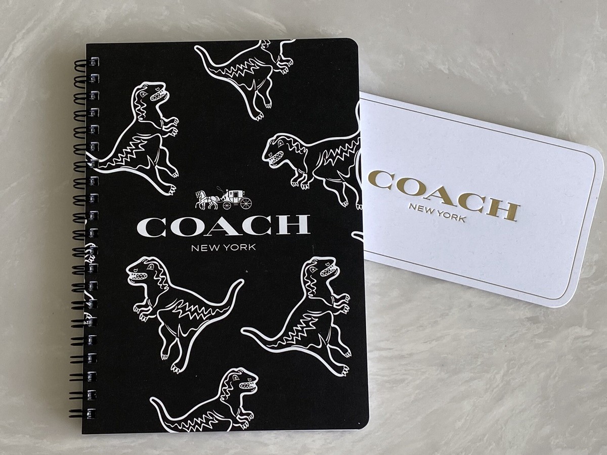 NEW COACH REXY JOURNAL/TABLET BINDED NOTEBOOK | eBay
