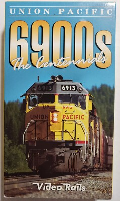 #ad Union Pacific 6900#x27;s The Centennials VHS $10.99