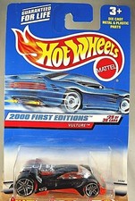 2000 Hot Wheels 89 First Editions 29/36 VULTURE Black w/Chrome Pr5 Sp Variation