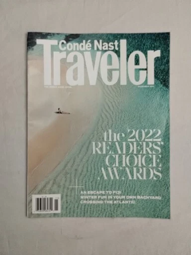 Conde Nast Traveler Magazine Lot Of 3 2022-2023 Summer Adventures Hidden Wonders - Image 4 of 4