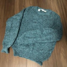 Vintage 80s Mohair Knit Sweater Rare Retro Style Used