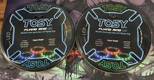 TOSY Flying Ring - 16 Million Color RGB or 12 LEDs, Super Bright Lot Of 2