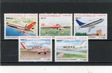 Mozambique 1987 Planes Scott# C45//C50 Mint NH