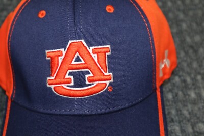 Auburn Tigers Hat Cap Under Armour Strap Bck Baseball Heat Gear