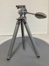 60  s VIVO Japan Telescopic Stainless Steel Fully Adjustable Tripod 50.5   AS-IS 