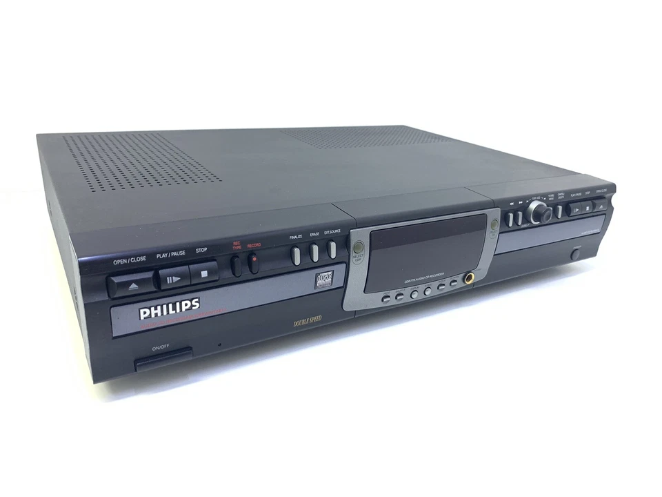PHILIPS CDR 775 Digital Record Compact Disc Player Good Look - Imagen 2 de 4