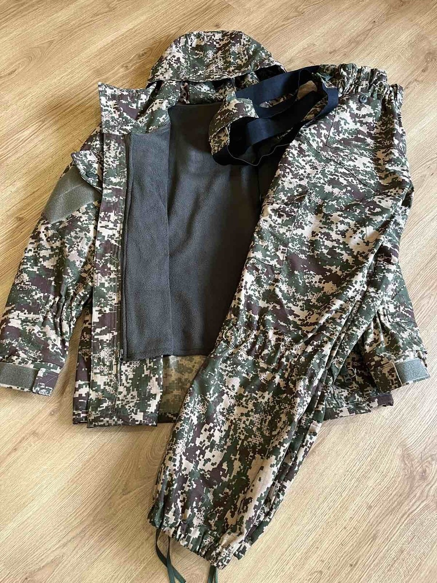 Ukrainian Combat Suit Gorka 5 Predator Khyzhak NGU Fleece lined