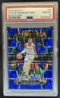 2023-24 Select Victor Wembanyama RC Blue Flash Prizm Concourse #/99 PSA 10