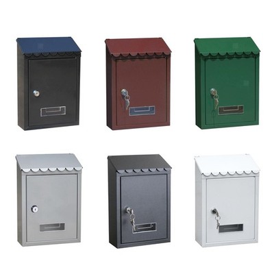 Mailbox Sichere Abschließbare Mail Box Hause Dekorative Große Drop-Box mit 2