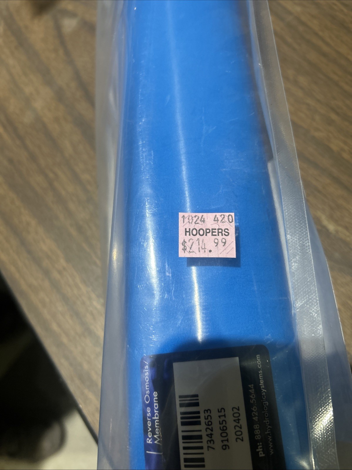 Hydrologic Evolution RO 1000 Reverse Osmosis Membrane Water Filter HL 22045