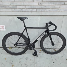 Dosnoventa Los Angeles Fixed Gear Full Bike Factory Spec Black Size Medium 54