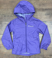 Columbia Youth Girls Switchback II Jacket Grape Gum/Purple Size XXS 4/5