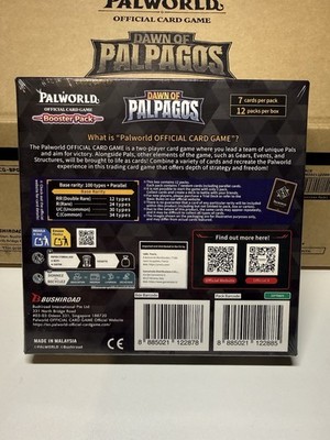 Palworld TCG Dawn of Palpagos Booster Box 1st Edition Eng SEALED