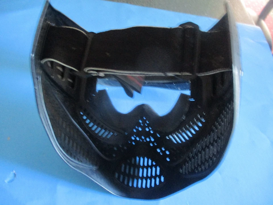 JT Gafas Máscara Facial Completa Paintball, Halloween, Disfraz Seguridad Usado/Usado Foto 3 de 4
