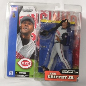【未開封】MLB　マクファーレン　スポーツフィギュア　★ケン・グリフィーJr★ 新品未開封】McFARLANE'S『ケン•グリフィーJr.』フィギュア - メルカリ