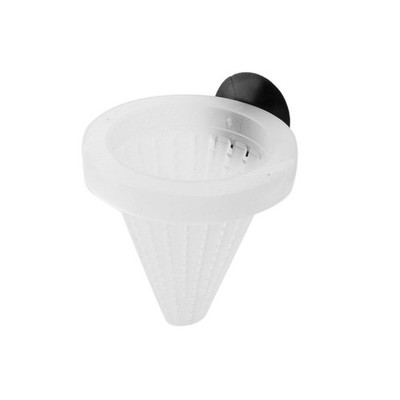 Fish Feeding Cone Red Feeder Plastic Aquarium Funnel With Cup