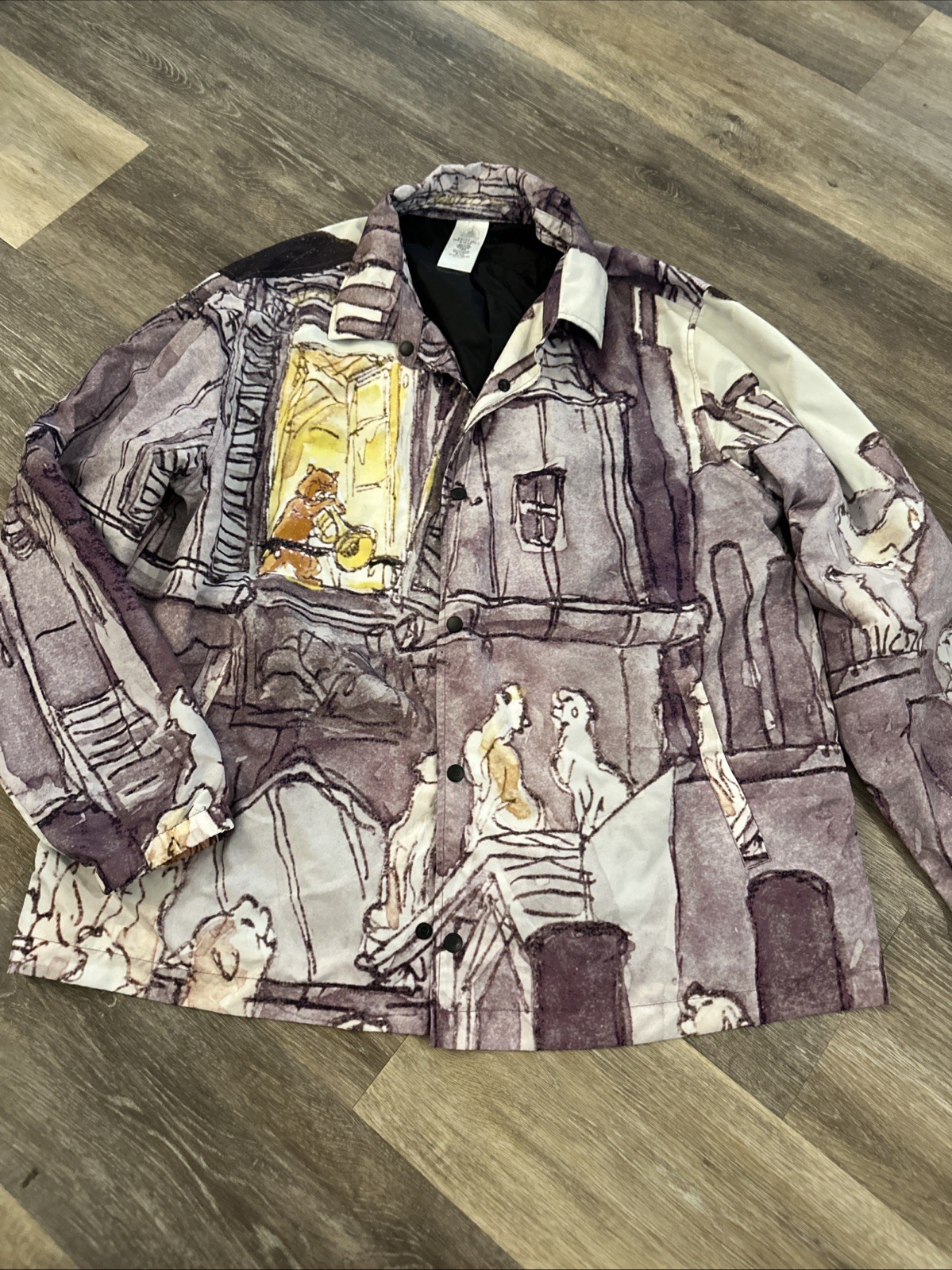 Disneys Aristocrats Button Down Jacket  Large Mens - image 1