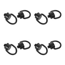 8 pcs D Camera Screws: 1/4"-20 Steel Hinged Mounting Screws