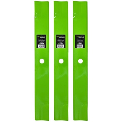LawnRAZOR Blade For Exmark Lazer Z AS XP XS 72 Inch 103-6389-S Low Lift 3 Pack