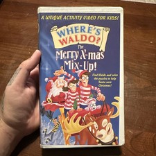 WHERE'S WALDO? The Merry X-Mas Mix-Up VHS Video Tape 1992 Christmas Animated