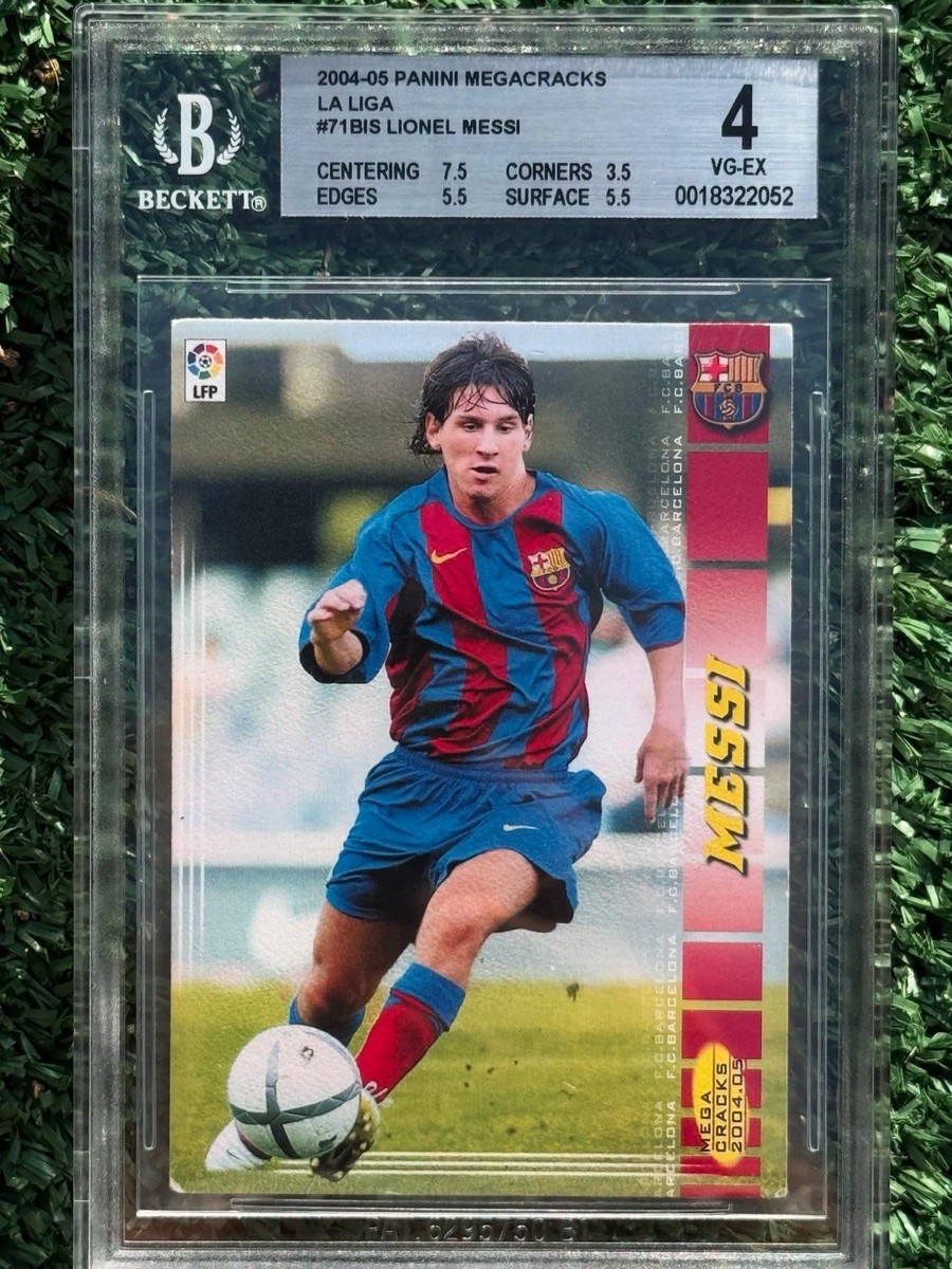 リオネルメッシ 2004 Signed Lionel Messi Megacra リオネルメッシ 2004 Signed Lionel Messi Megacra lionel-messi