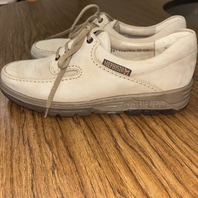Mephisto City Hiker Air Jet System Women s 7 US Nubuck Leather Brown Tan Shock