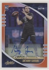 2020 Absolute Rookie Signatures Orange Spectrum 13/35 Anthony Gordon Auto 9r9