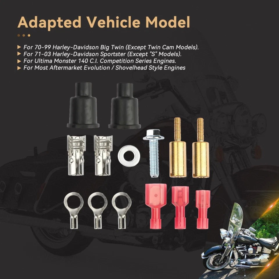 NUEVO 53-660 Ultima Single Fire Kit de encendido programable para Big Twin Evo 53-644 Foto 3 de 4