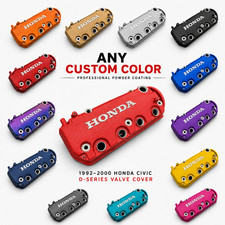 1992-2000 Honda Civic D Series Valve Cover Powder Coated Any Custom Color 1992-2000 Honda Civic D Series Valve Cover Powder Coated Any Custom Color