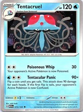 Tentacruel 151 073/165 Uncommon Pokemon Near Mint Pokemon Card