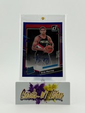 2023-24 Donruss Kris Murray Rated Rookies Signatures Choice Blue #/49 Blazers