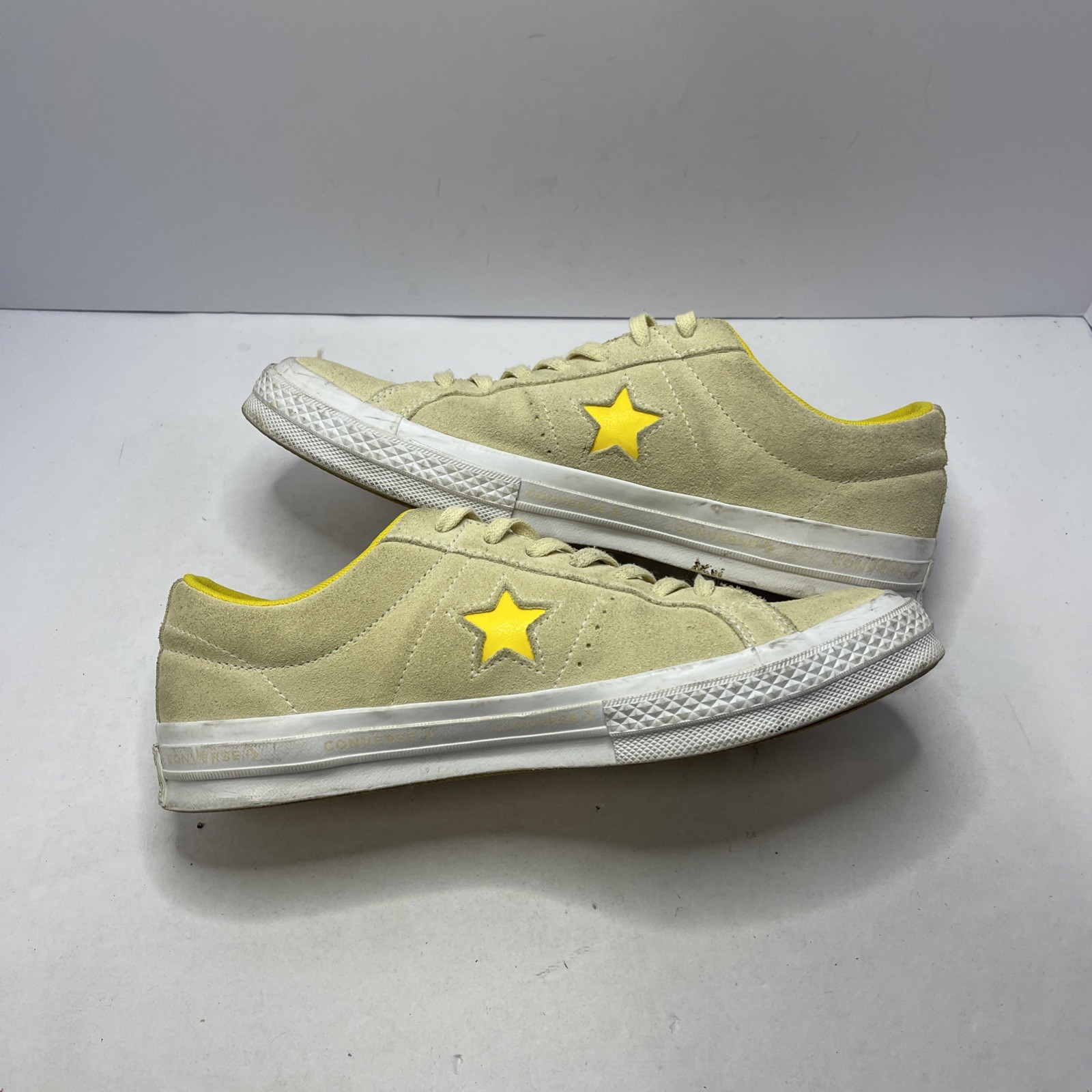 SAOLA Scarpe Unisex Converse One Star Pelle OX Vaniglia Solar 159814C Taglia 8 5 Uomo