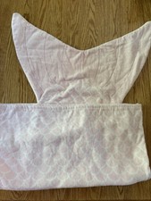 NEW POTTERY BARN MERMAID TAIL BEACH TOWEL 23 X 50